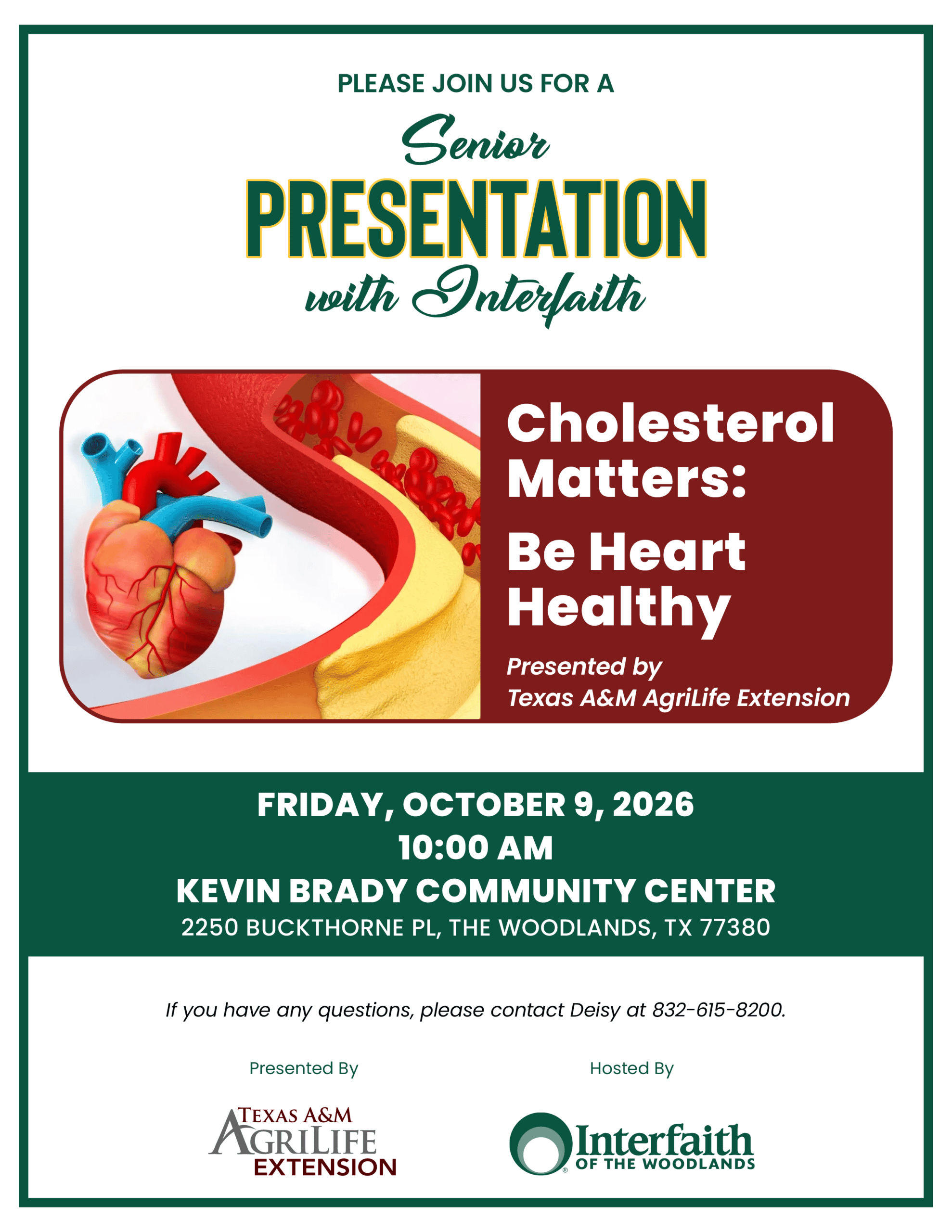 Cholesterol Matters